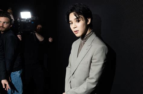 BTS’ Jimin Arrives at Dior Show in Paris: Watch.